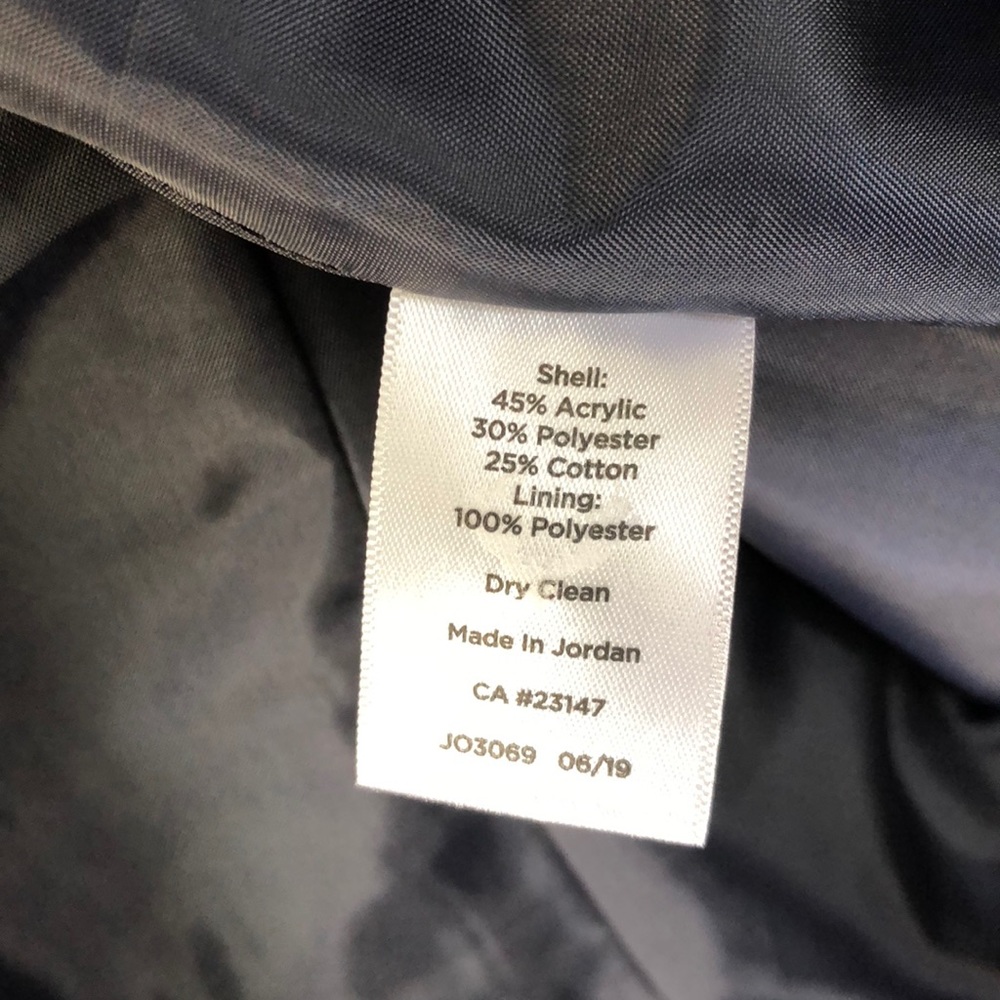 Talbots Navy/Multicolor Jacket - Picture 5 of 5